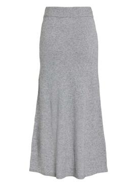 Jupe grise pour femme Vila Viril