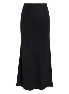 Jupe Vila Viril noire pour femme