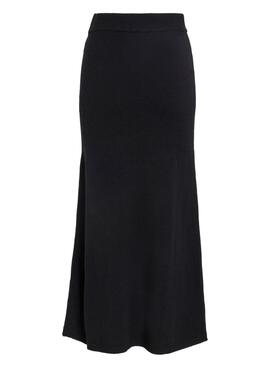 Jupe Vila Viril noire pour femme