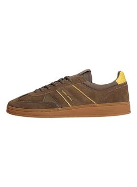 Chaussures Tommy Jeans The Greenwich marron pour hommes.
