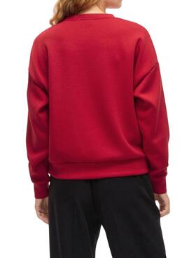 Sweatshirt Vila Reflect rouge pour femme