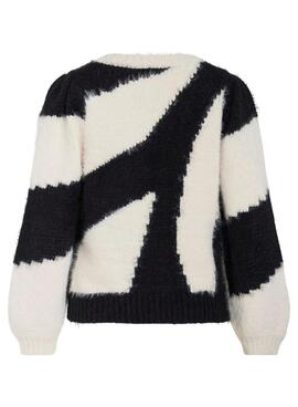 Maillot Vila Nuo noir et blanc pour femme