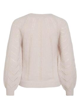 Maillot Vila Tuli beige pour femme