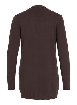 Veste Vila Viril marron pour femme