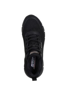 Chaussures Skechers Bobs Flex Waterproof noir pour femme