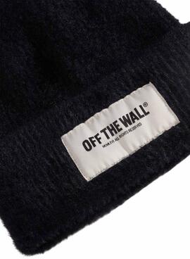 Bonnet Vans Off The Wall noir pour femme et homme