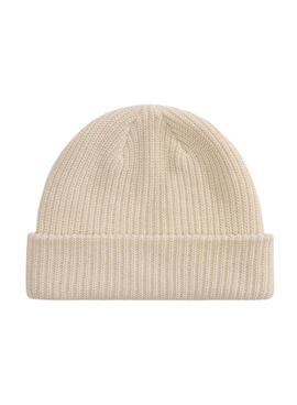 Bonnet Vans Basic Cuff beige pour homme et femme.