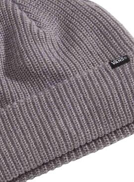 Bonnet Vans Basic Cuff gris pour homme et femme