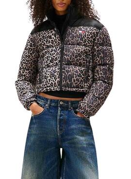 Veste Tommy Jeans Leopard pour femme