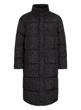 Manteau matelassé Vila Vipuff à imprimé animal pour femme