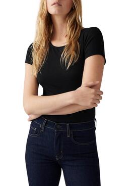 Jean Levi's 724 en denim oscuro para mujer