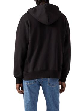 Sweat-shirt Levi's Authentic Zip noir pour homme