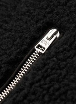 Polar Superdry Vintage Retro Full Zip noir pour homme