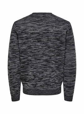 Maillot gris Only and Sons Trak pour homme.