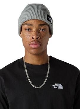 Bonnet The North Face Salty Lined gris pour homme