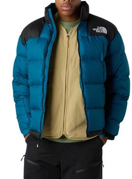 Veste matelassée The North Face Lhotse bleue pour homme