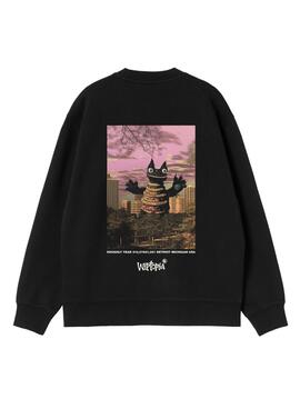 Sweatshirt Carhartt Wiptopia noir pour femme