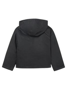 Veste cirée noire Mayoral pour fille