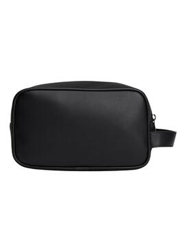 Trousse de toilette Tommy Hilfiger Foundation noire pour homme.