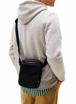 Sac Tommy Hilfiger Foundation noir pour homme