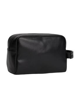 Nécessaire Tommy Jeans avec logo linéaire noir pour homme