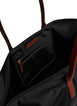 Sac Tommy Hilfiger maxi tote en nylon noir pour femme