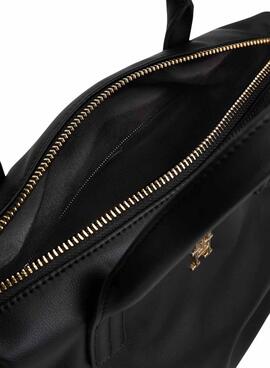 Sac Tommy Hilfiger mini tote noir pour femme