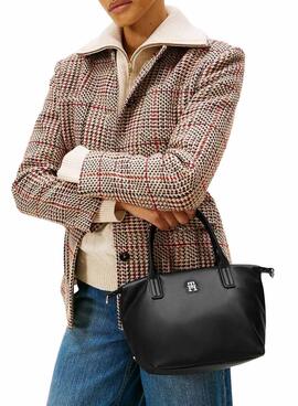 Sac Tommy Hilfiger mini tote noir pour femme