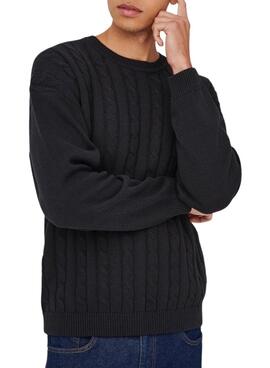 Maillot bleu marine pour homme Only and Sons Lamard.