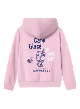 Sweatshirt Name It Fofina rose pour fille