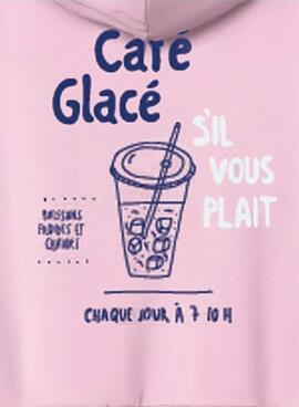 Sweatshirt Name It Fofina rose pour fille