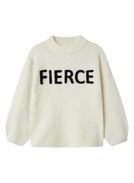 Maillot Nom It Odessa beige pour fille