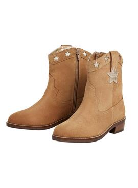 Bottillons Pepe Jeans Western Star camel pour fille