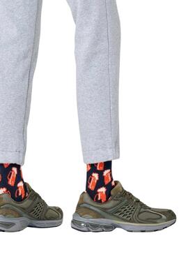 Chaussettes Happy Socks Beer bleu marine