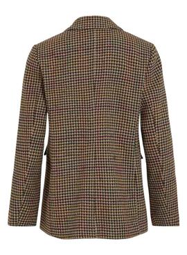 Veste Vila Vihappy à carreaux imprimés pour femme