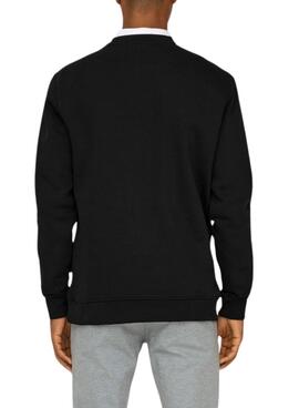 Sweatshirt Only and Sons Curated Crew noir pour homme.