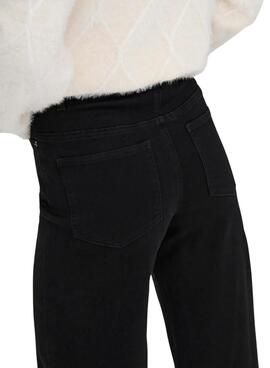 Pantalon en jean Only Madison Royal negro pour femme.