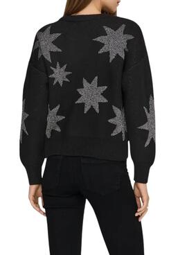 Maillot noir à paillettes Only Rosie pour femme