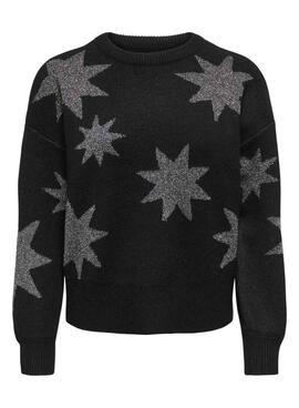 Maillot noir à paillettes Only Rosie pour femme