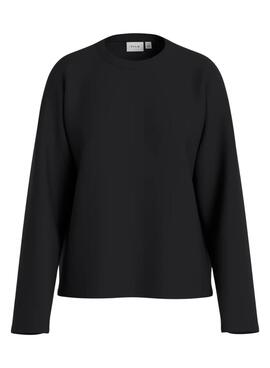 Sudadera Vila Visiffi noir pour femme