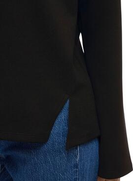 Sudadera Vila Visiffi noir pour femme