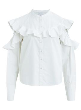 Chemise Vila Vinavaro Blanc