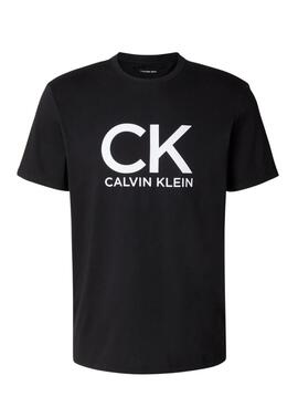 T-shirt Calvin Klein Graphic noir pour homme