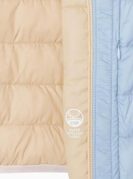 Veste matelassée Pepe Jeans pour fille en bleu Dahlia