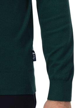 Maillot Le Poulpe Logo de base vert pour homme.