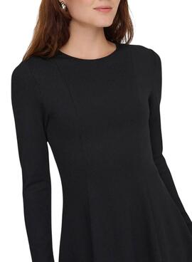 Robe Only Kenya noire pour femme