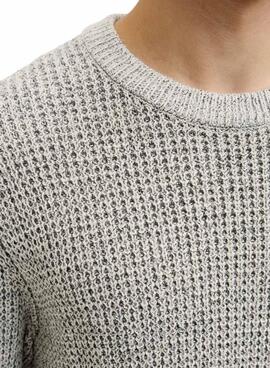 Maillot Jack and Jones Global gris pour homme