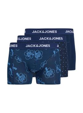 Boxers Jack and Jones Anthony azul pour hommes
