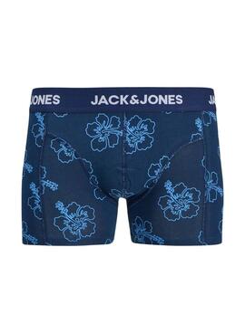 Boxers Jack and Jones Anthony azul pour hommes