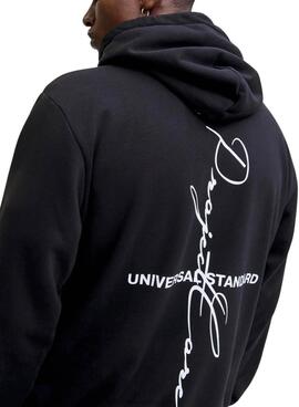 Sweatshirt Jack and Jones Cocover noir pour homme